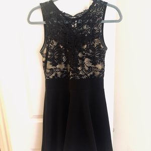 Short black party dress